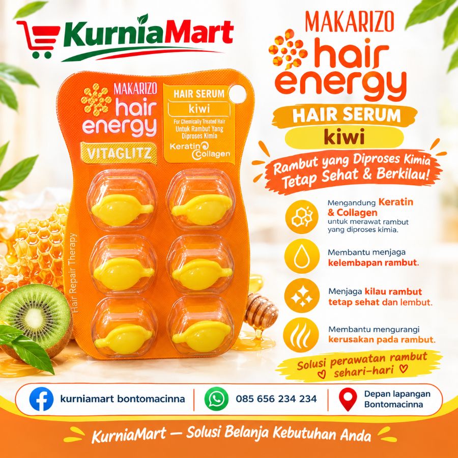 Makarizo hair serum kiwi isi6