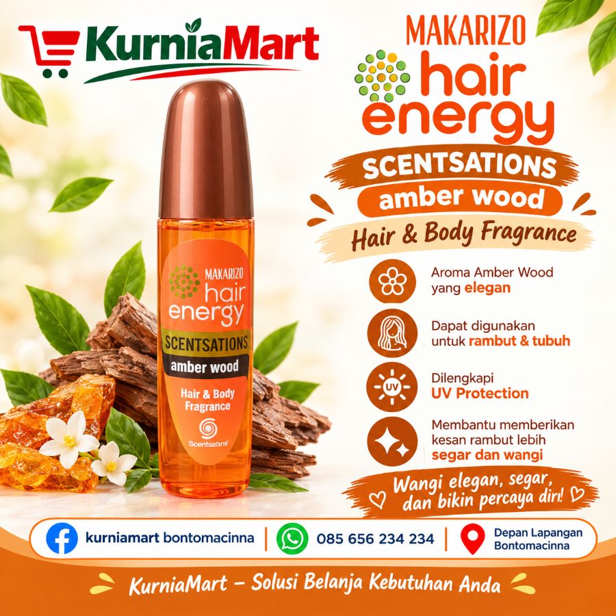 Makarizo hair&body amber Wood 100ml