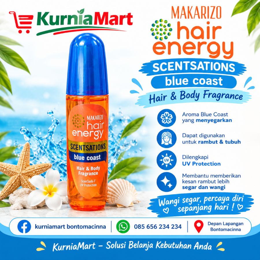 Makarizo hair&body blue coast 100ml