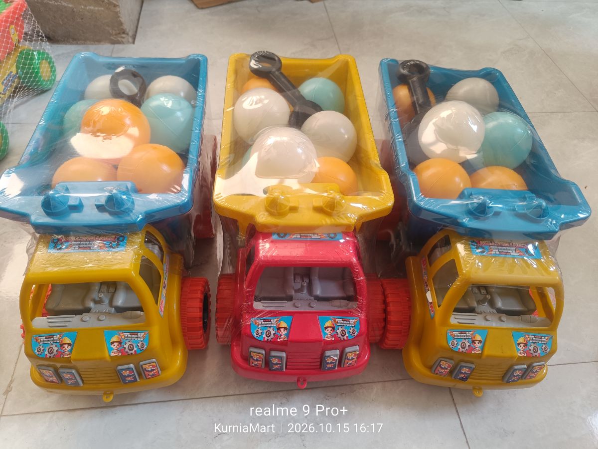 Mobil truck+bola mandi 
