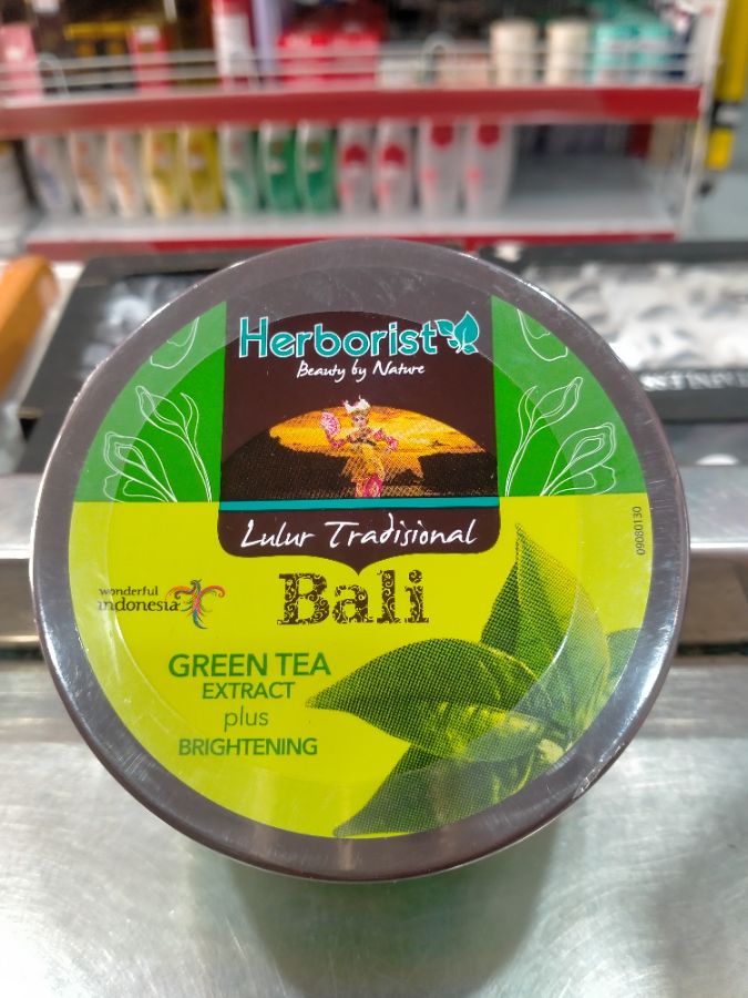 Lulur bali herborist green tea 200g