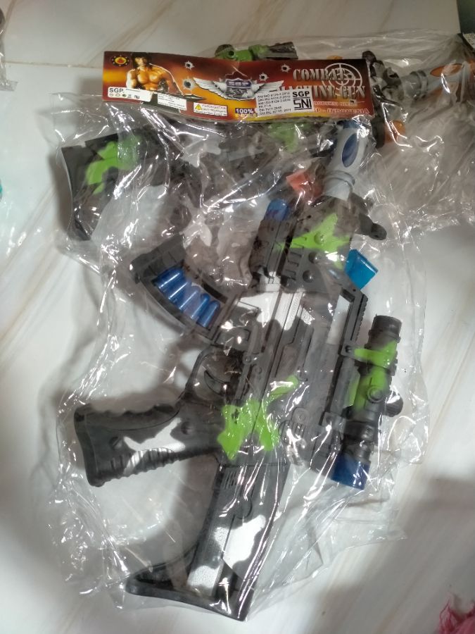 Police soft gun/laser gun