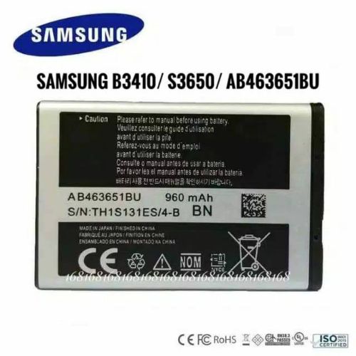 Baterai Samsung S3650 99%