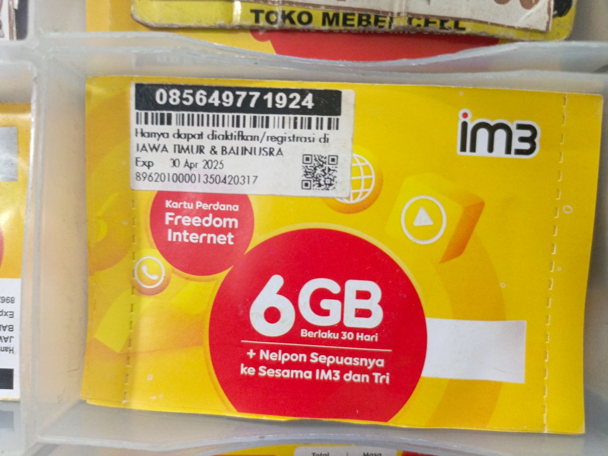 SP Indosat 6gb
