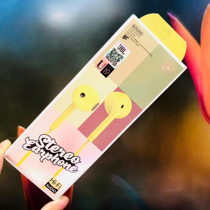 Headset stereo U19 kuning