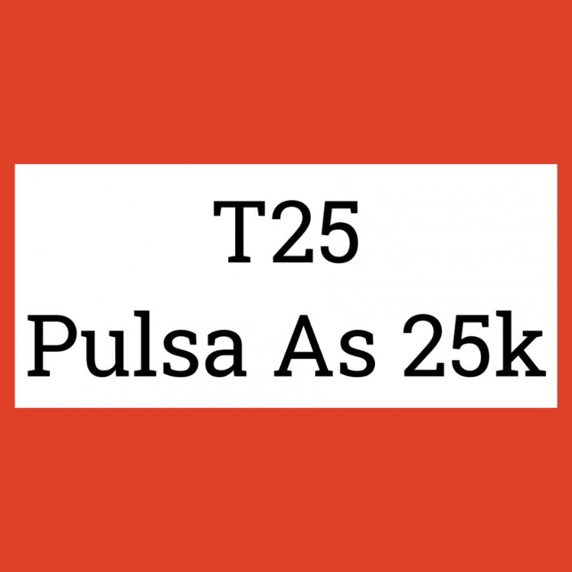Pulsa  25k