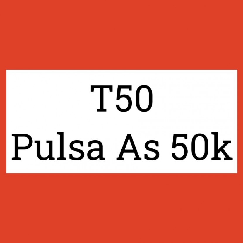 Pulsa   50k