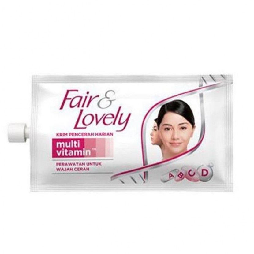 Fair lovely cream sachet