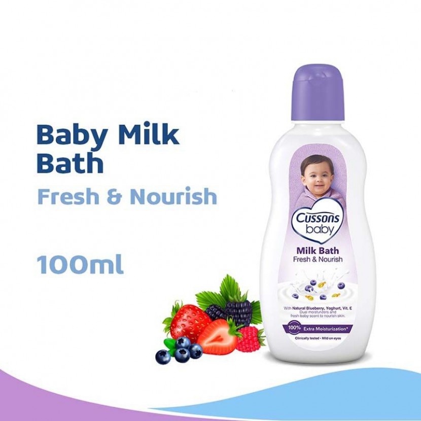 Cussons milk bath ungu 