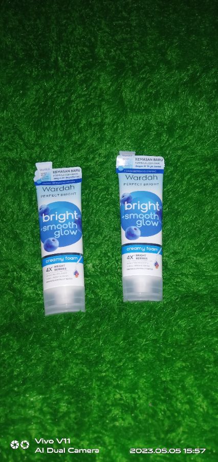 Wardah smooth glow creamy foam 50ml