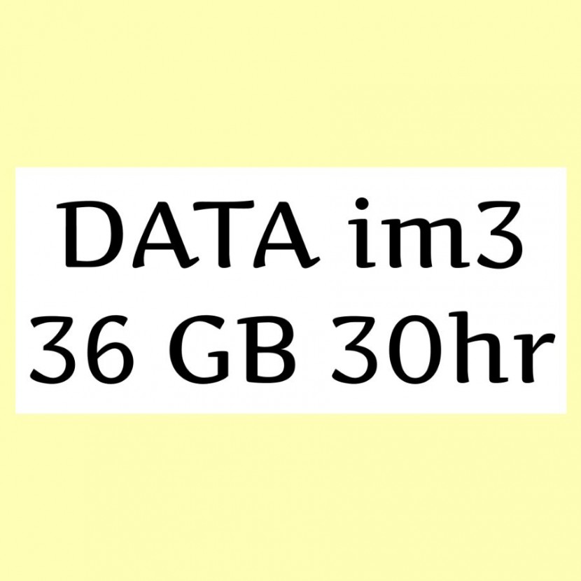 Data IM3 36gb promo