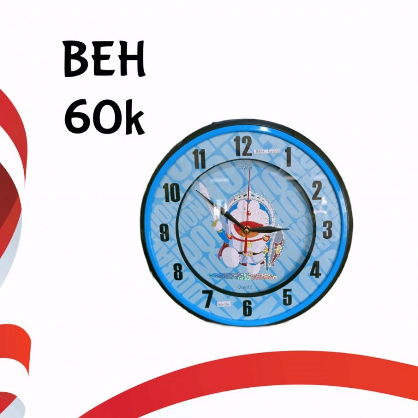 Jam dinding kaligrafi 8899