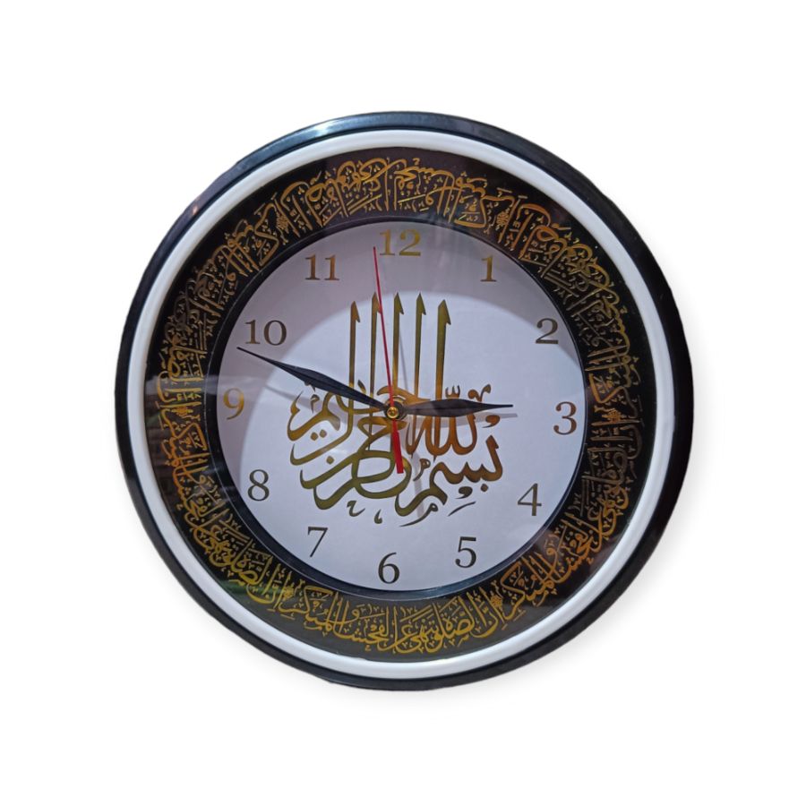 JAM DINDING KALIGRAFI 