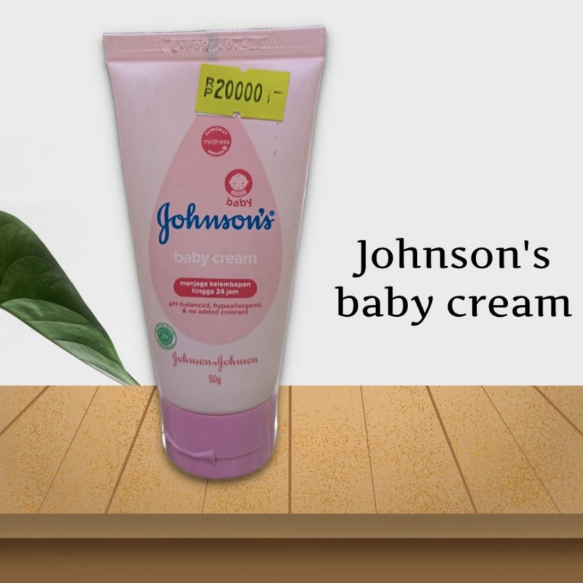 Johnsons baby cream