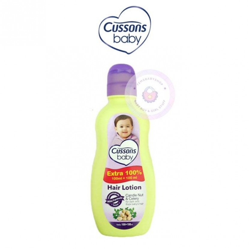 Cussons baby hair lotion