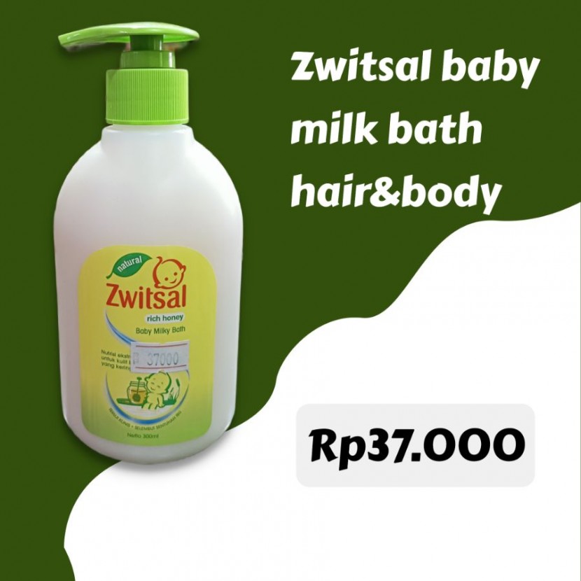 Zwitsal baby MILK bath 300ml