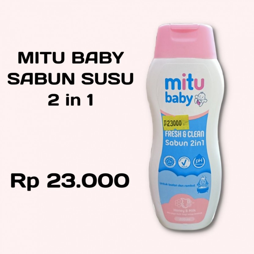 Mitu baby sabun 2in1 200ml