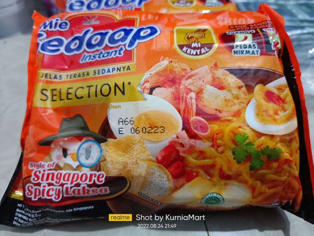 Sedaap selection SPICY LAKSA