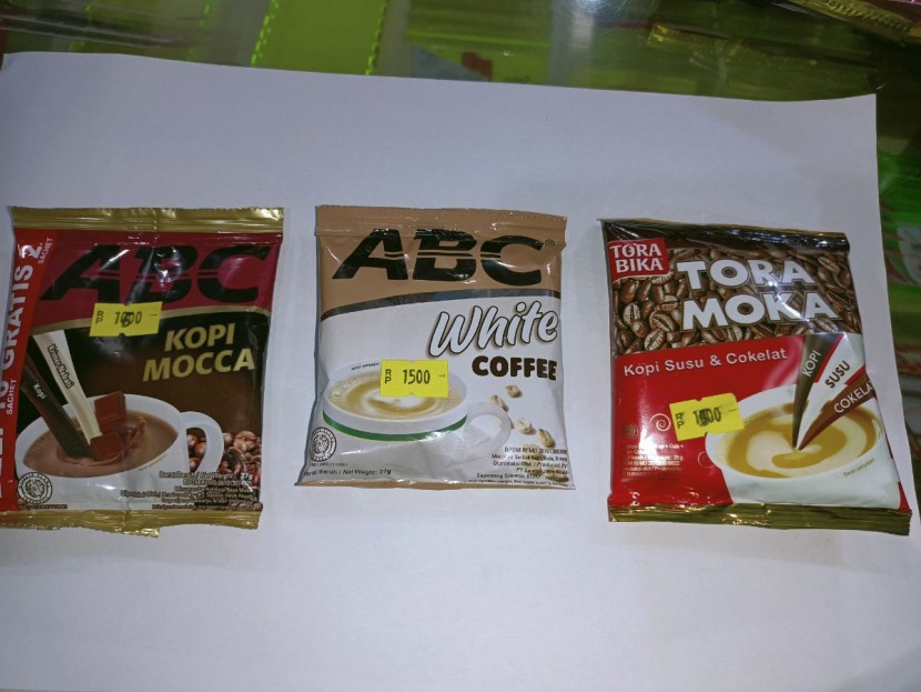 Kopi sachet 1000 semua rasa