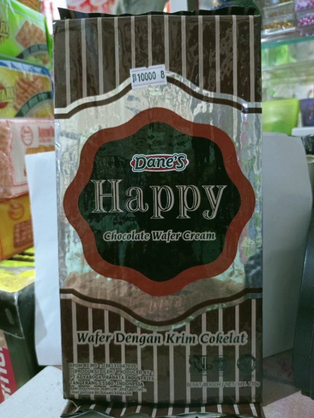 Danes happy wafer
