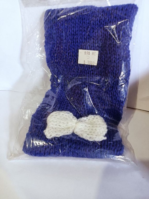 Turban baby rajut ikat