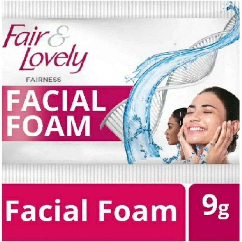 fair&lovely facial foam sachet