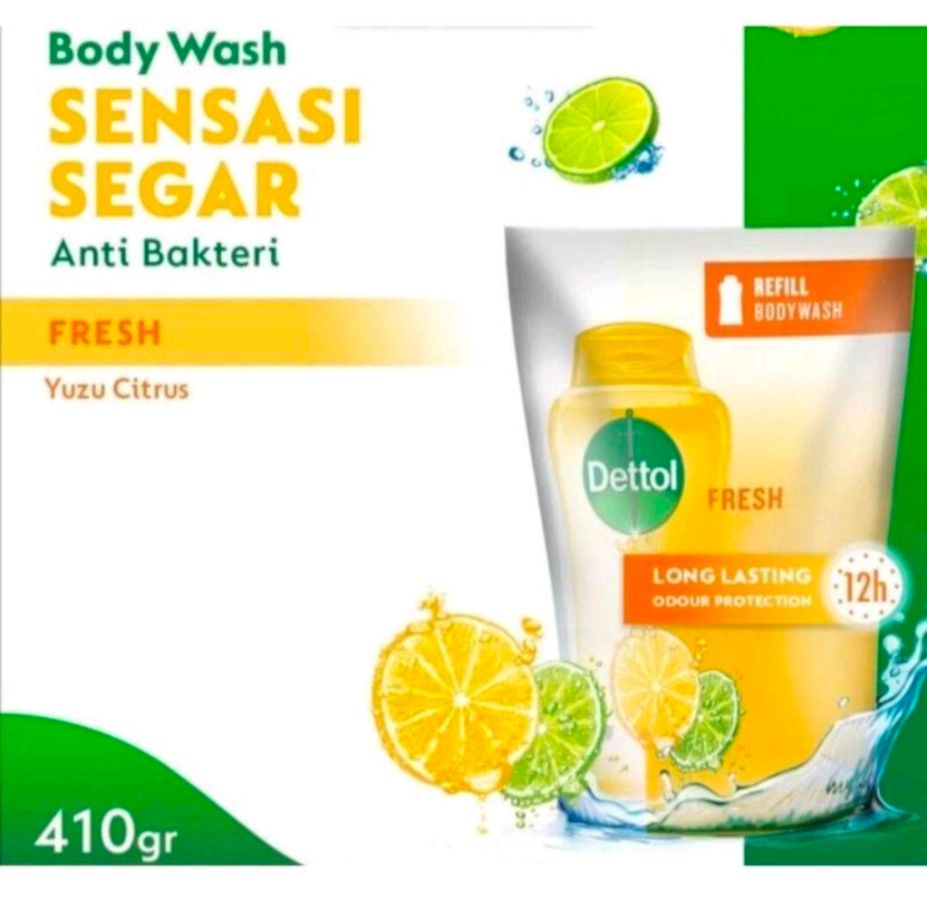 sabun cair dettol fresh 410g
