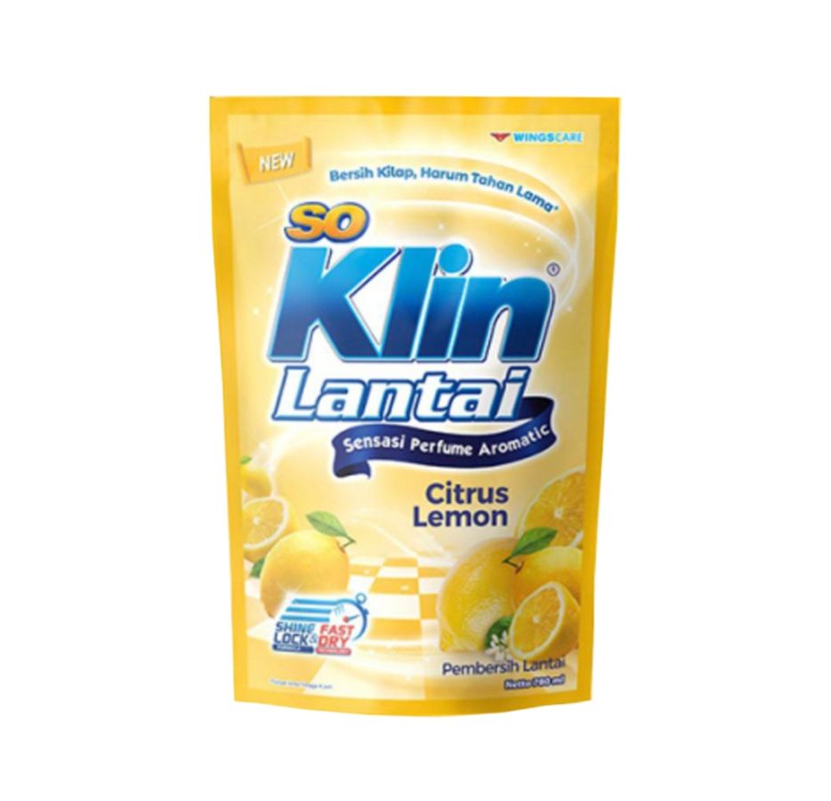 so klin lantai lemon 780 ml
