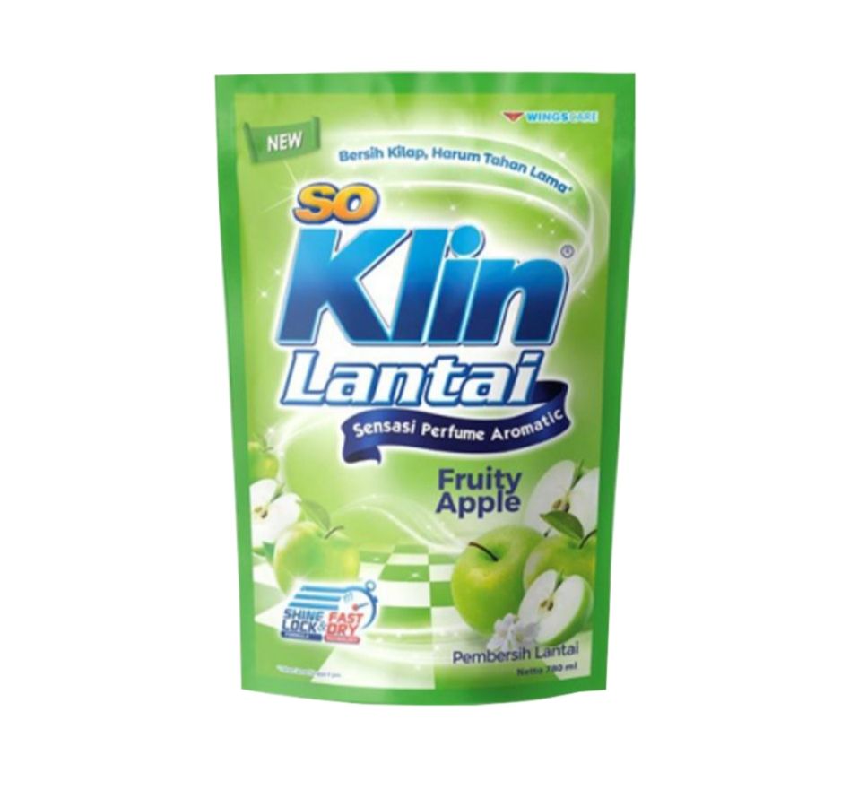 so kli lantai apel