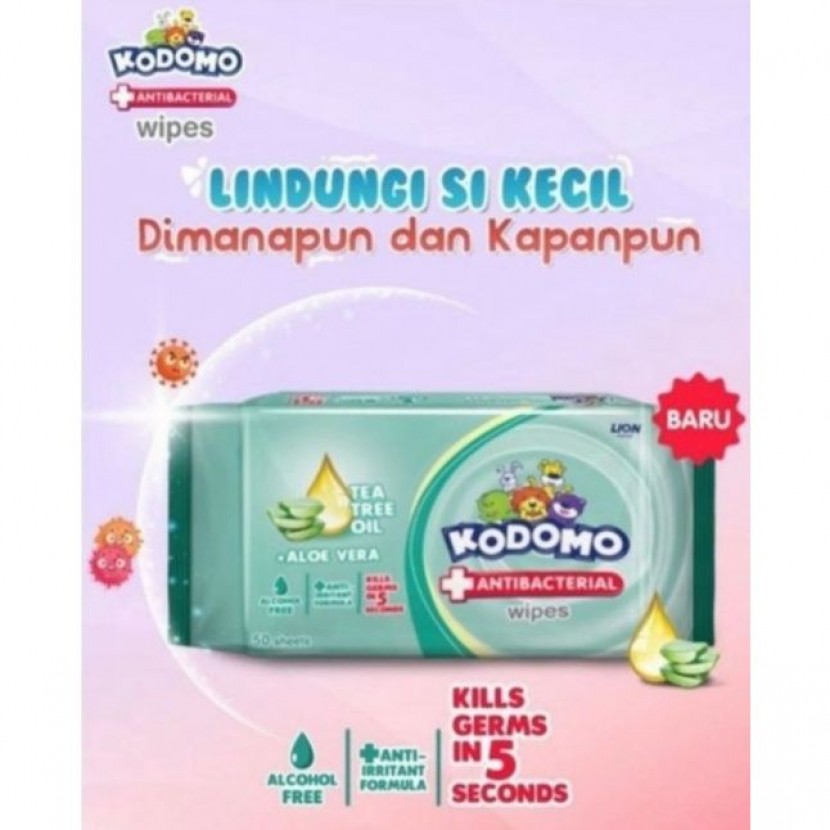tissu basah kodomo aloe vera 