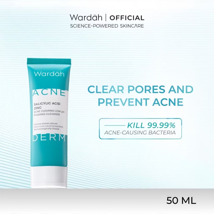 Wardah acne calicyd acid foam