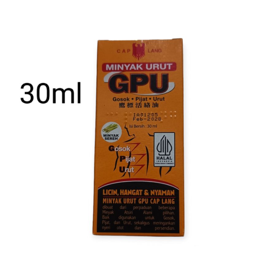 MINYAK URUT GPU 30ML