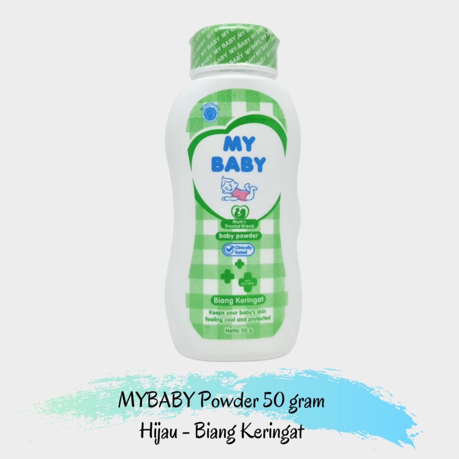 bedak my baby k hijau