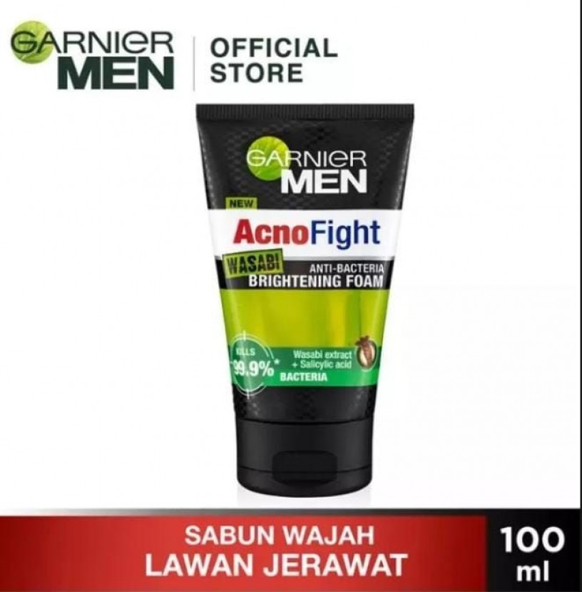 garnier men acno fight wasabi 100ml
