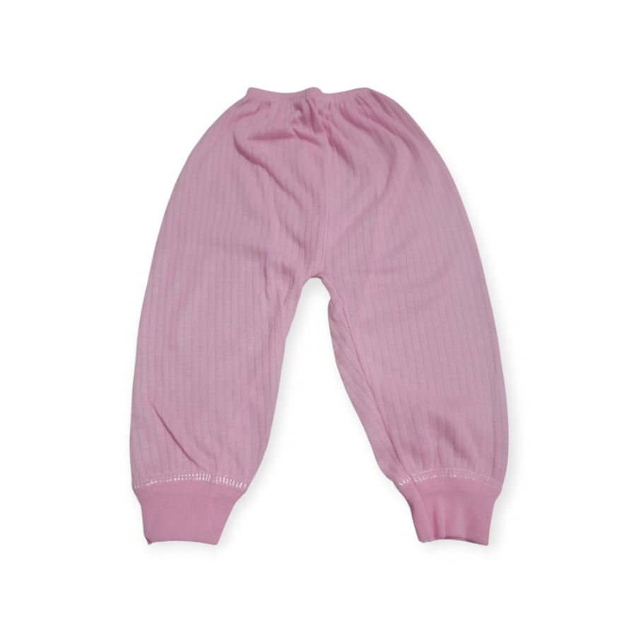 Celana panjang baby polos salur S isi 2