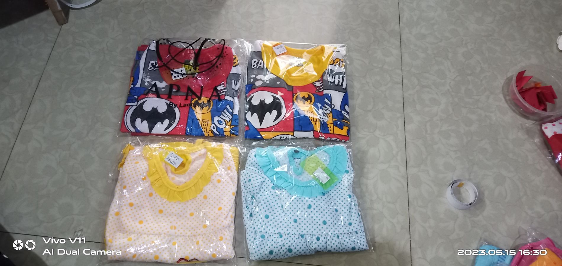 SET BAJU BABY LILY 