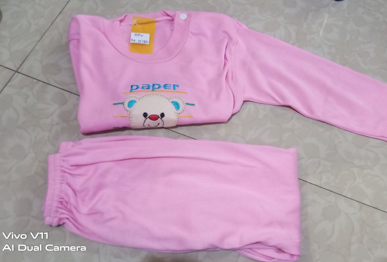 SET BAJU BABY PJG PAPER