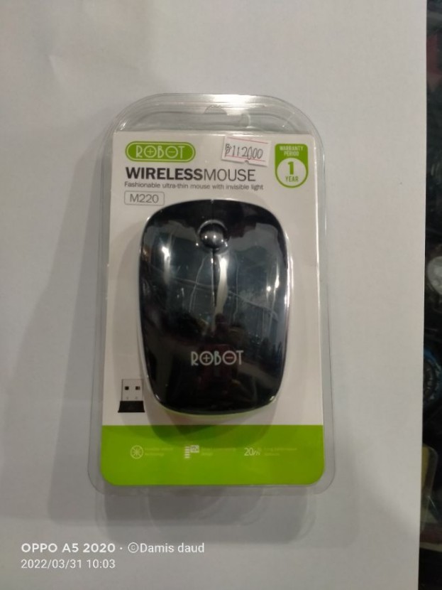 MOUSE WORELESS M220 ROBOT