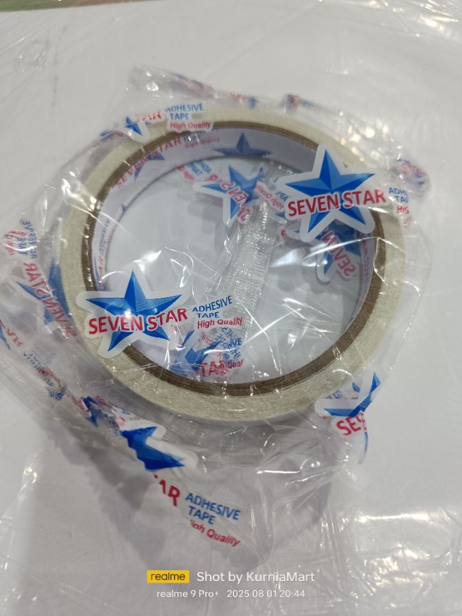 *Dobel tape putih star k