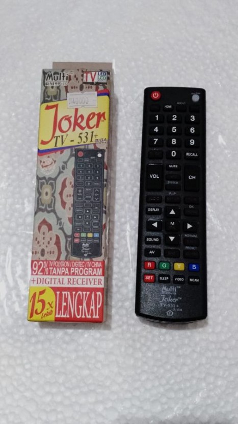 REMOT TV BEBAS