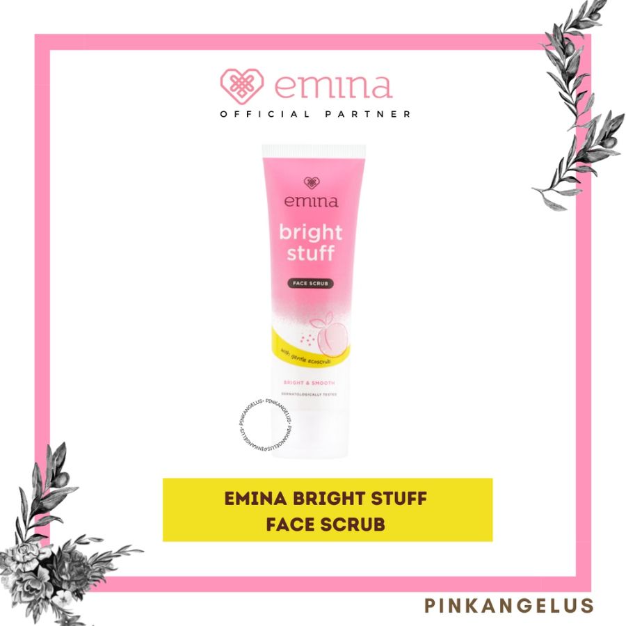 emina face scrub white gentle 50ml