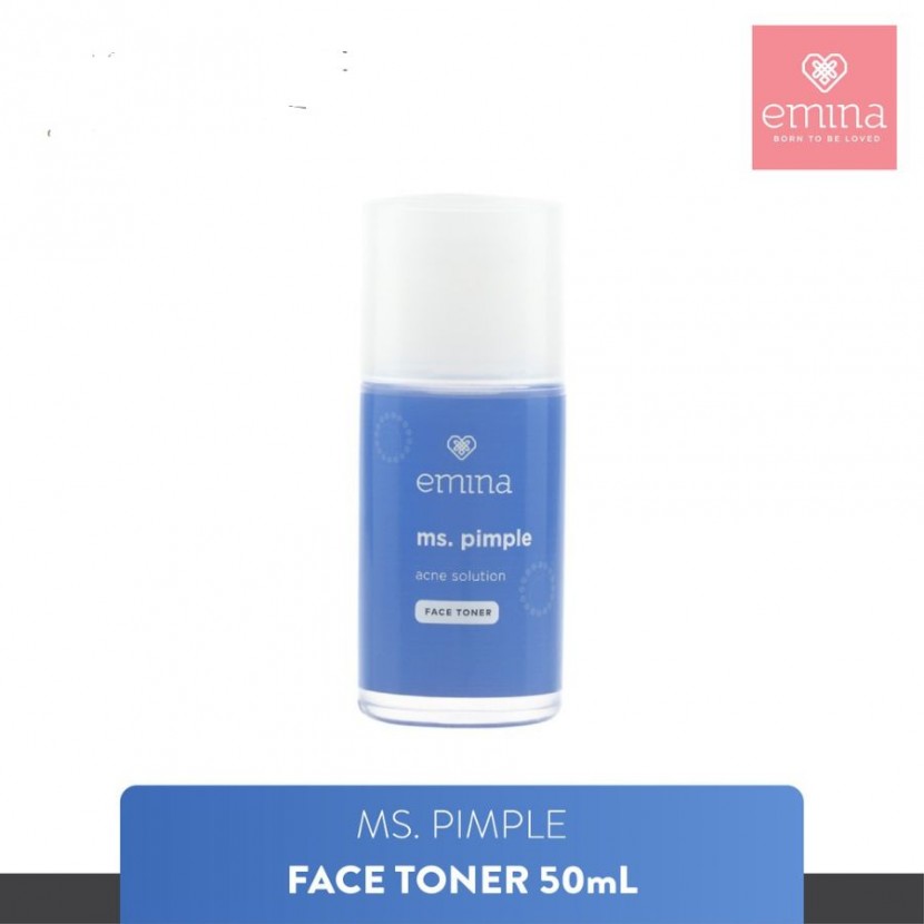 emina ms.pimple face toner acne 50ml