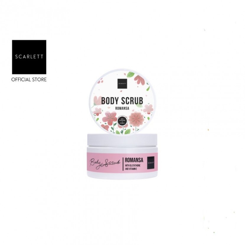 scarlett body scrub romansa/pink