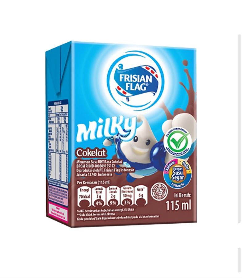SUSU KOTAK FRISIAN FLAG COKLAT
