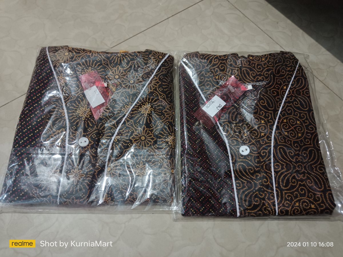 SET PIYAMA BATIK