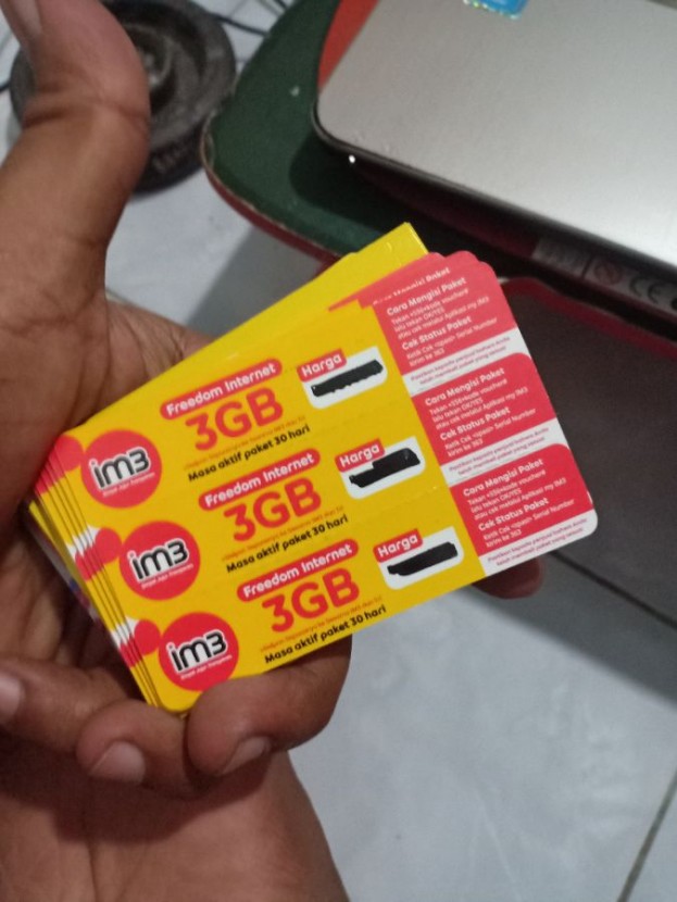 VOCER ISAT 3GB FULL FREE TELPON 1BLN