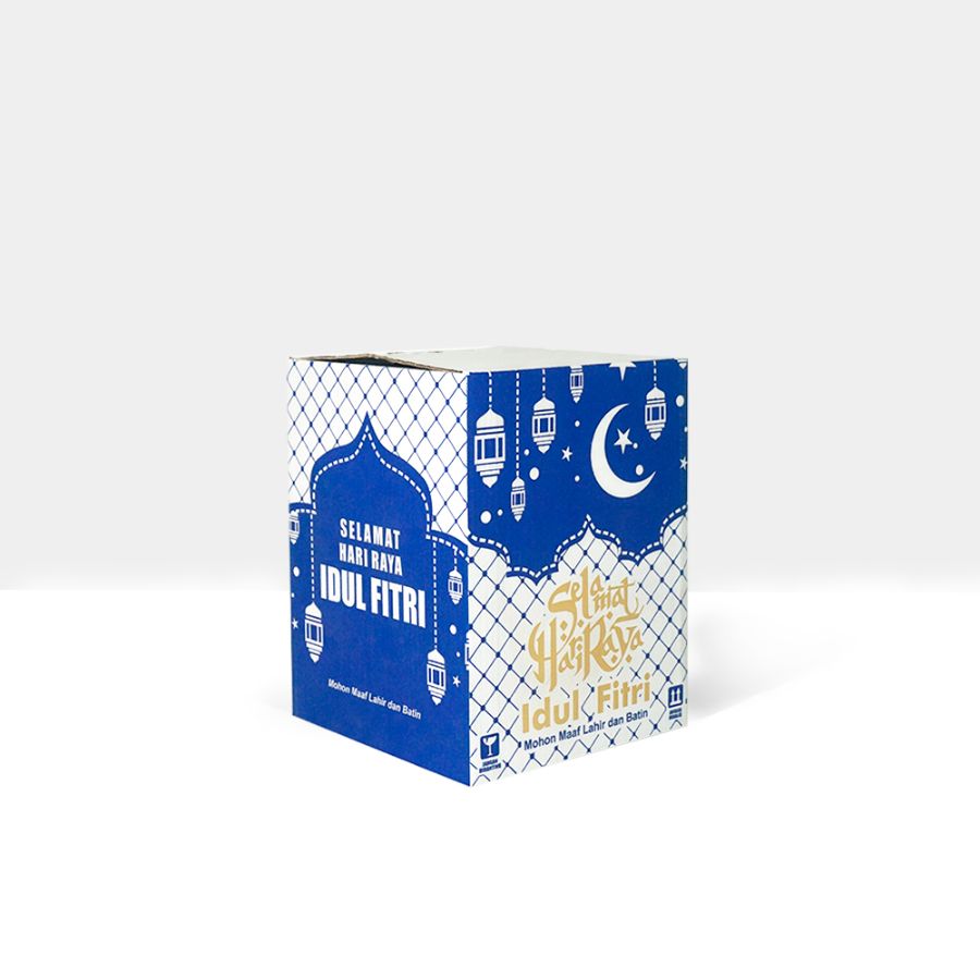 25x25x33 Box Parcel Kecil  Biru