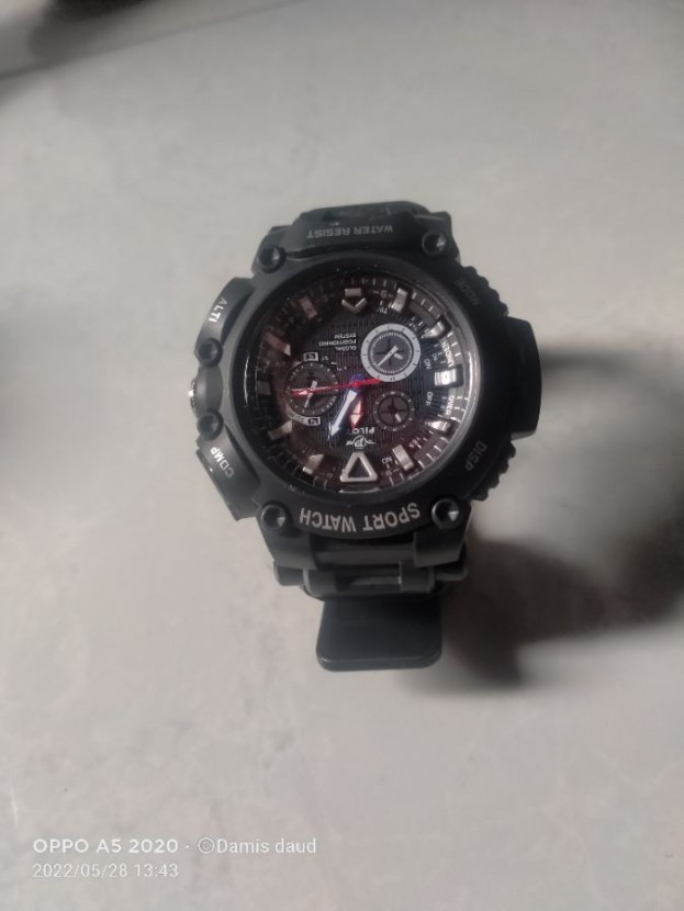 Jam karet pilot sport watch