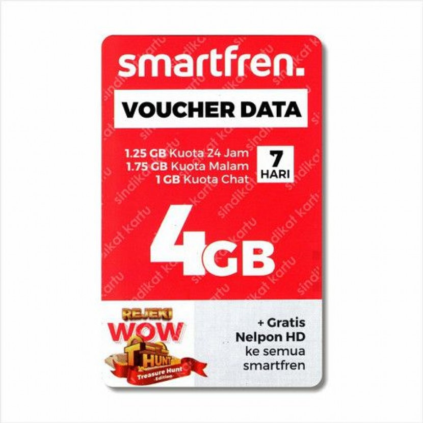 V Smartfren 6 gb 7 hr