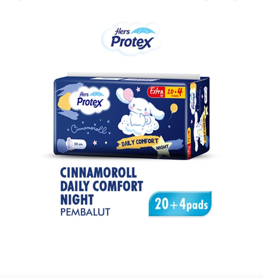 hers protex night 30cm 20+2